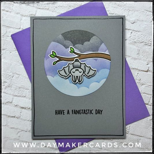 Have A Fangtastic Day Handmade Card