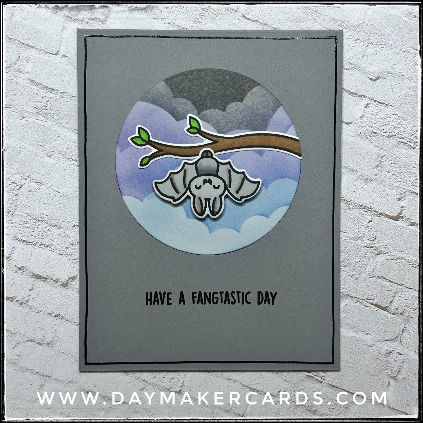 Have A Fangtastic Day Handmade Card