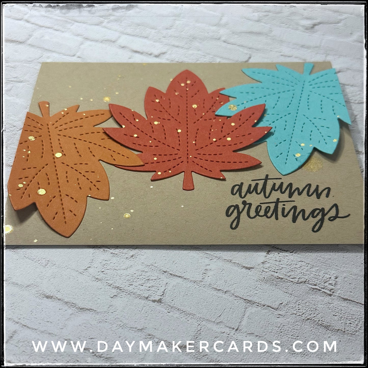 Autumn Greetings Handmade Card