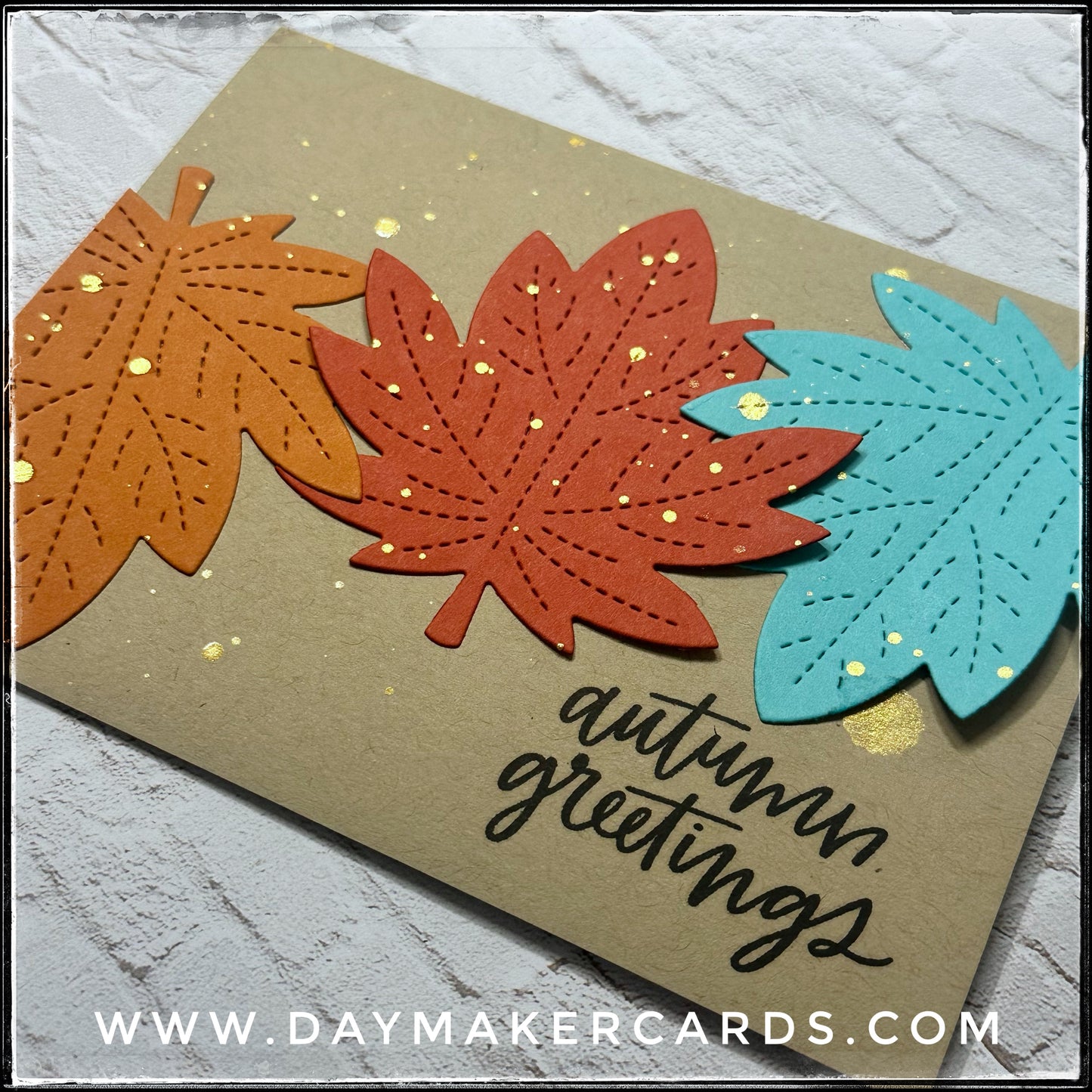 Autumn Greetings Handmade Card