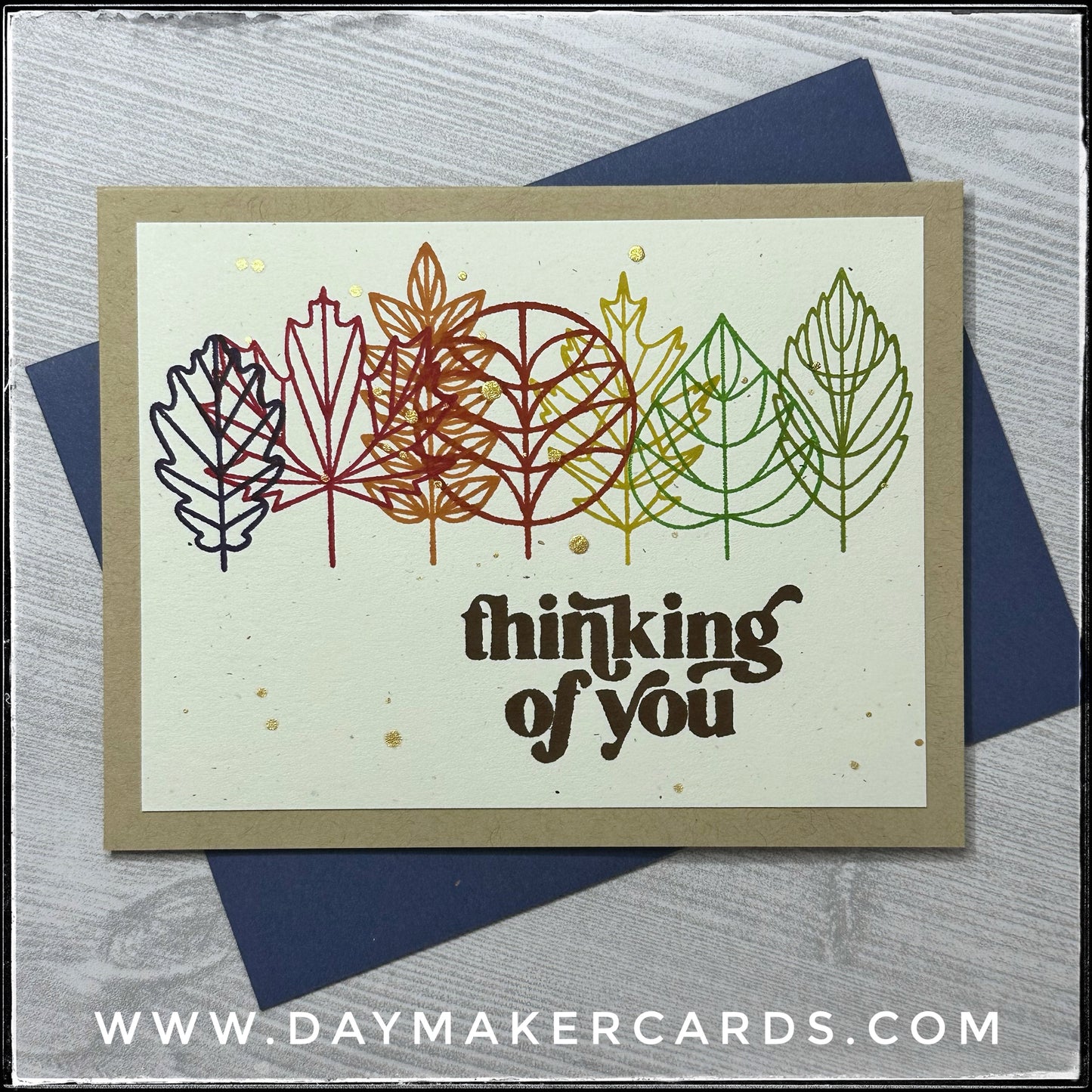 Thinking Of You Handmade Card