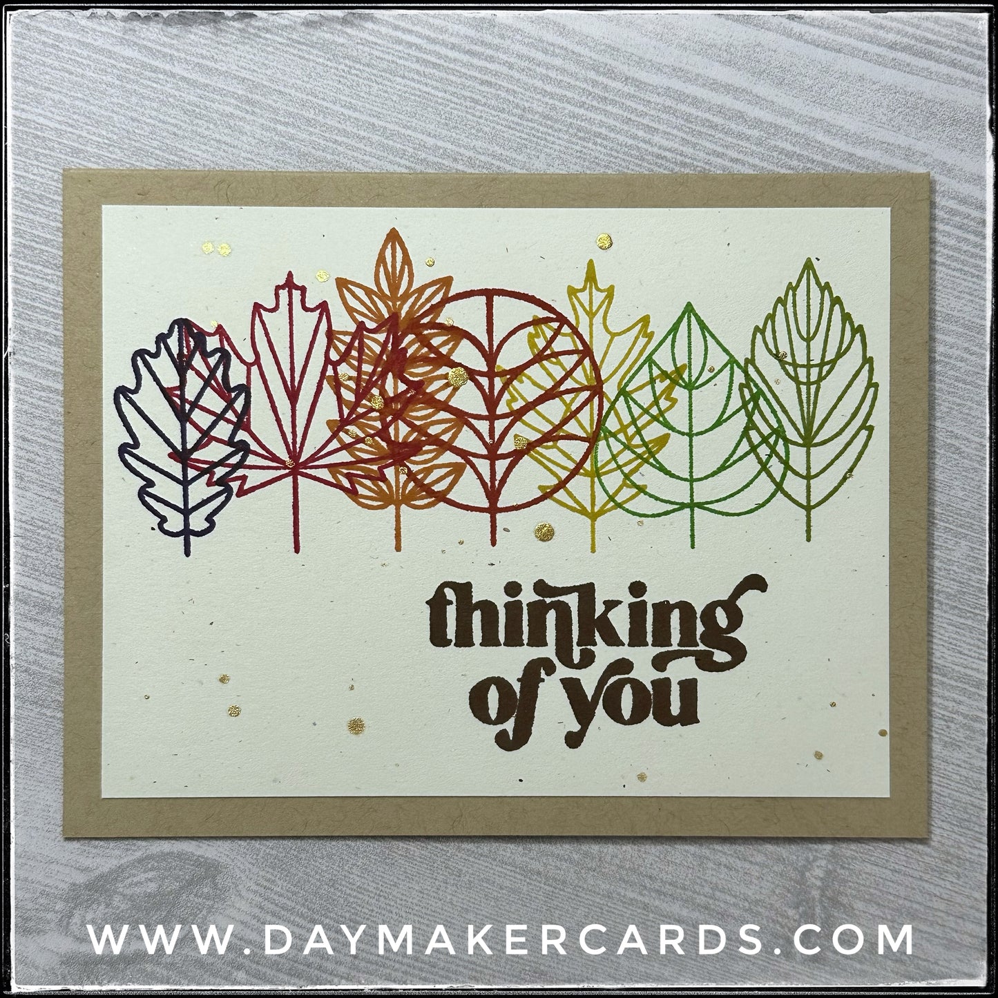 Thinking Of You Handmade Card