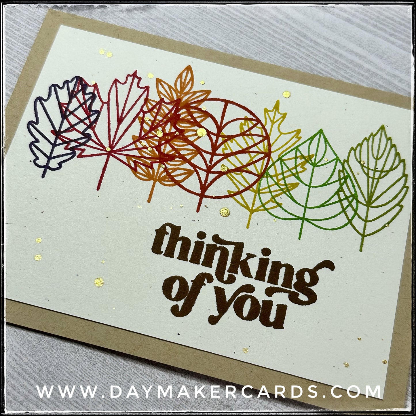 Thinking Of You Handmade Card