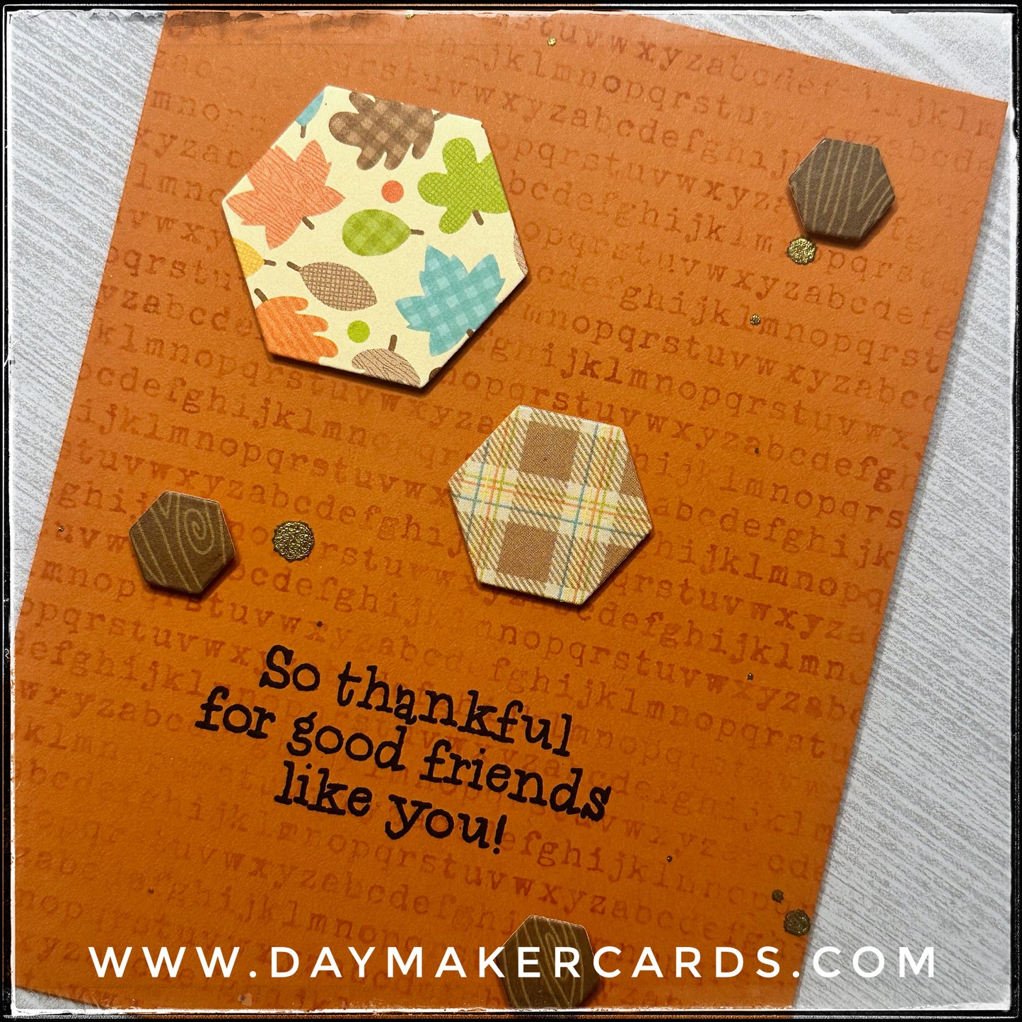 Good Friends Handmade Card