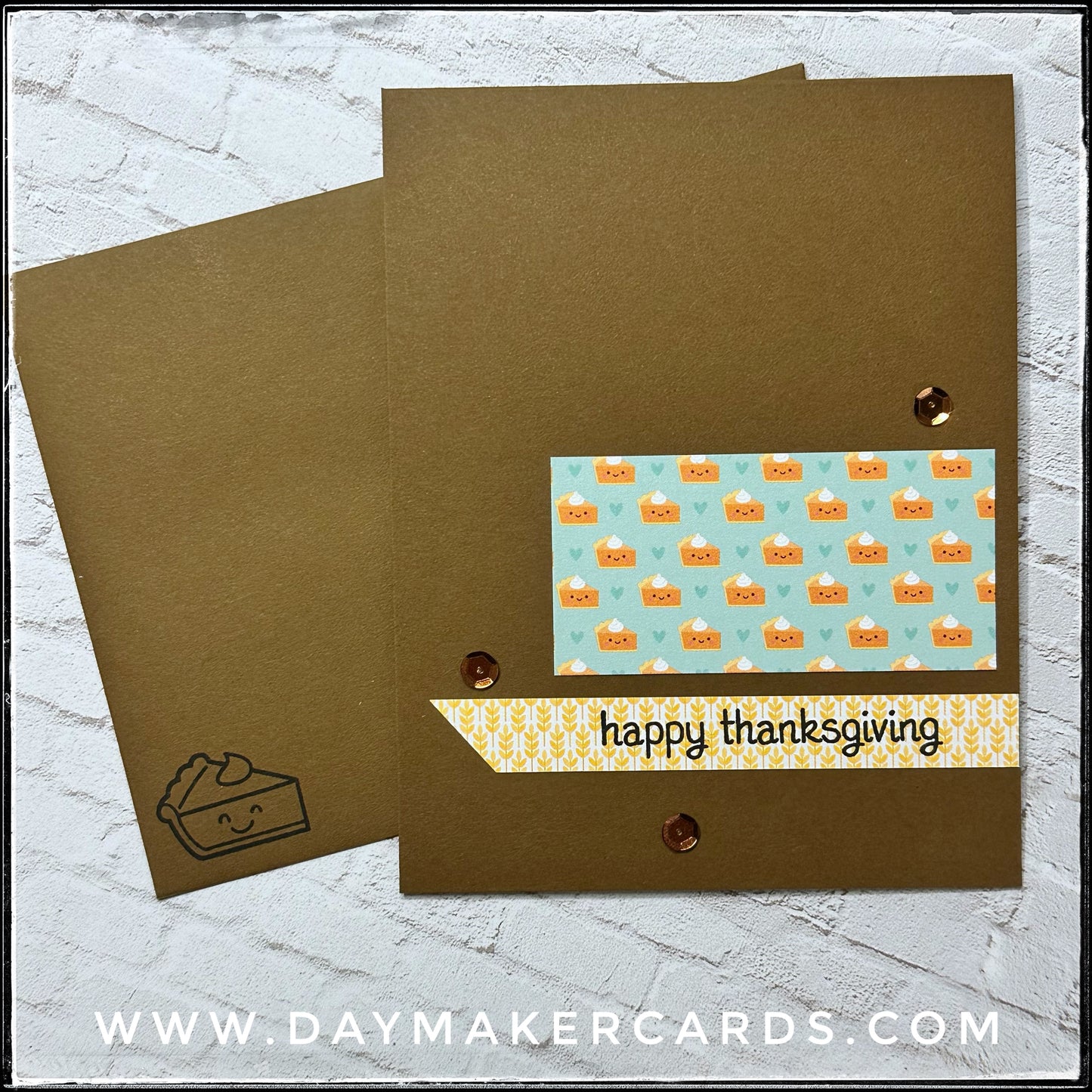 Happy Thanksgiving Handmade Card