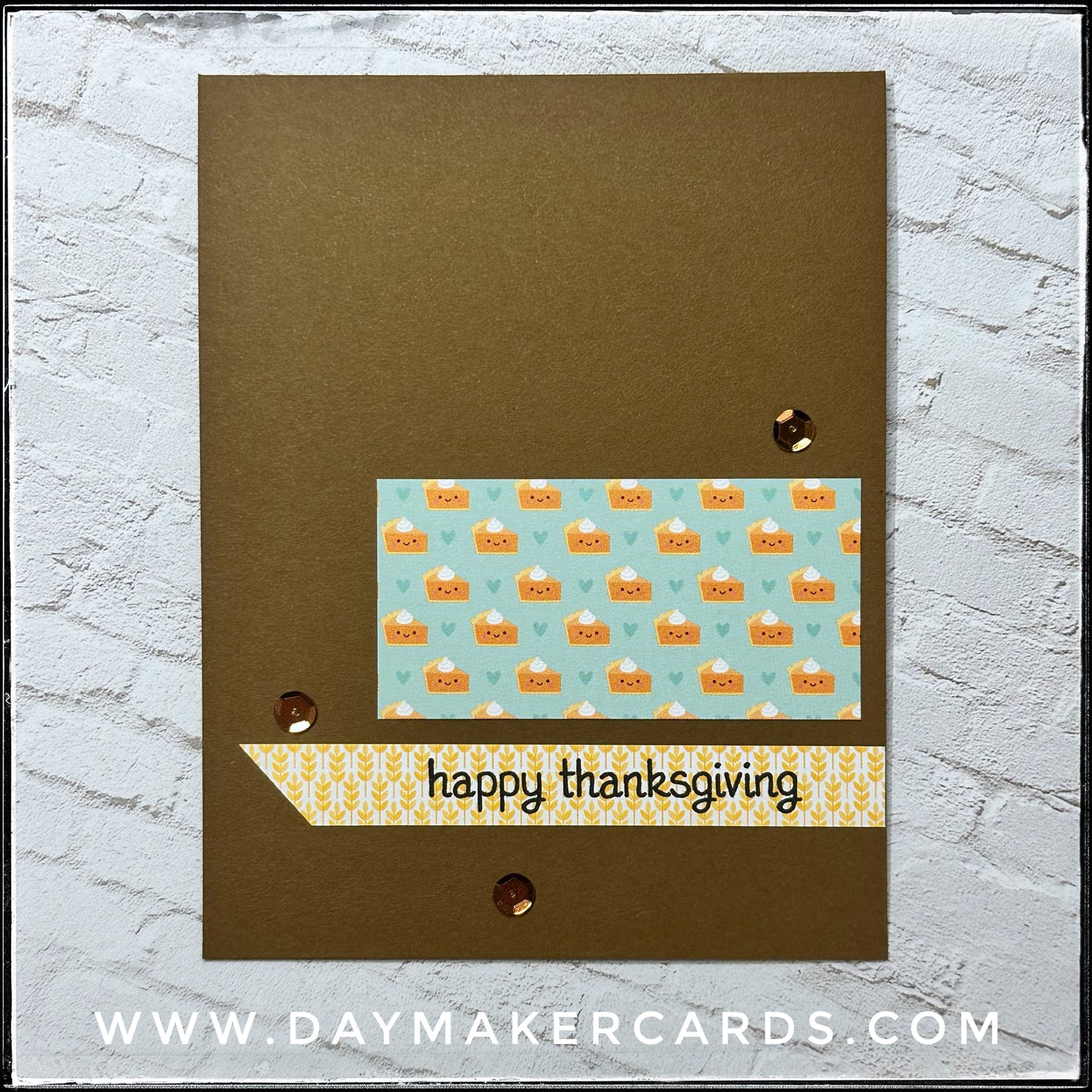 Happy Thanksgiving Handmade Card