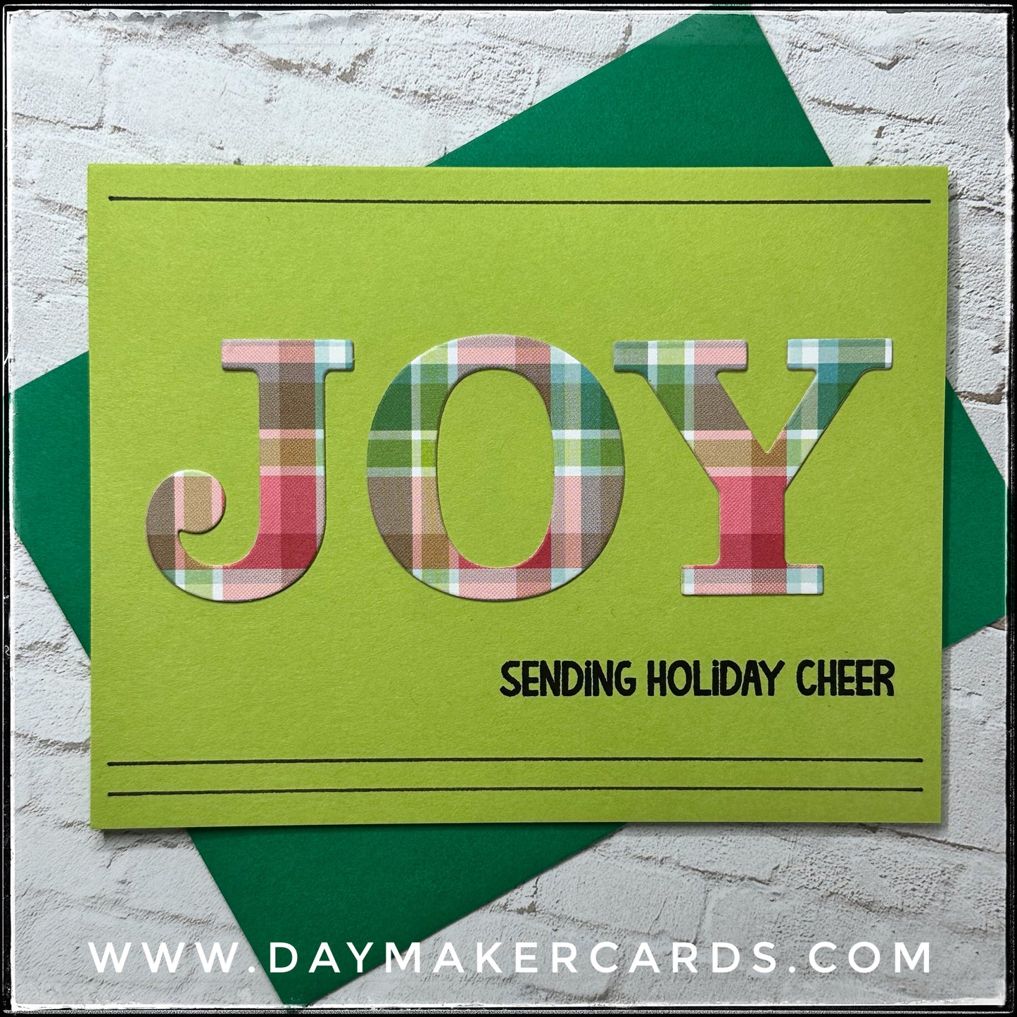 Joy Handmade Card