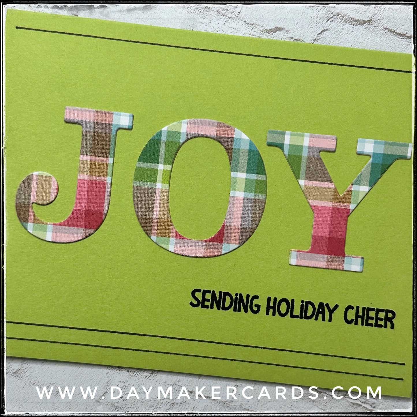 Joy Handmade Card