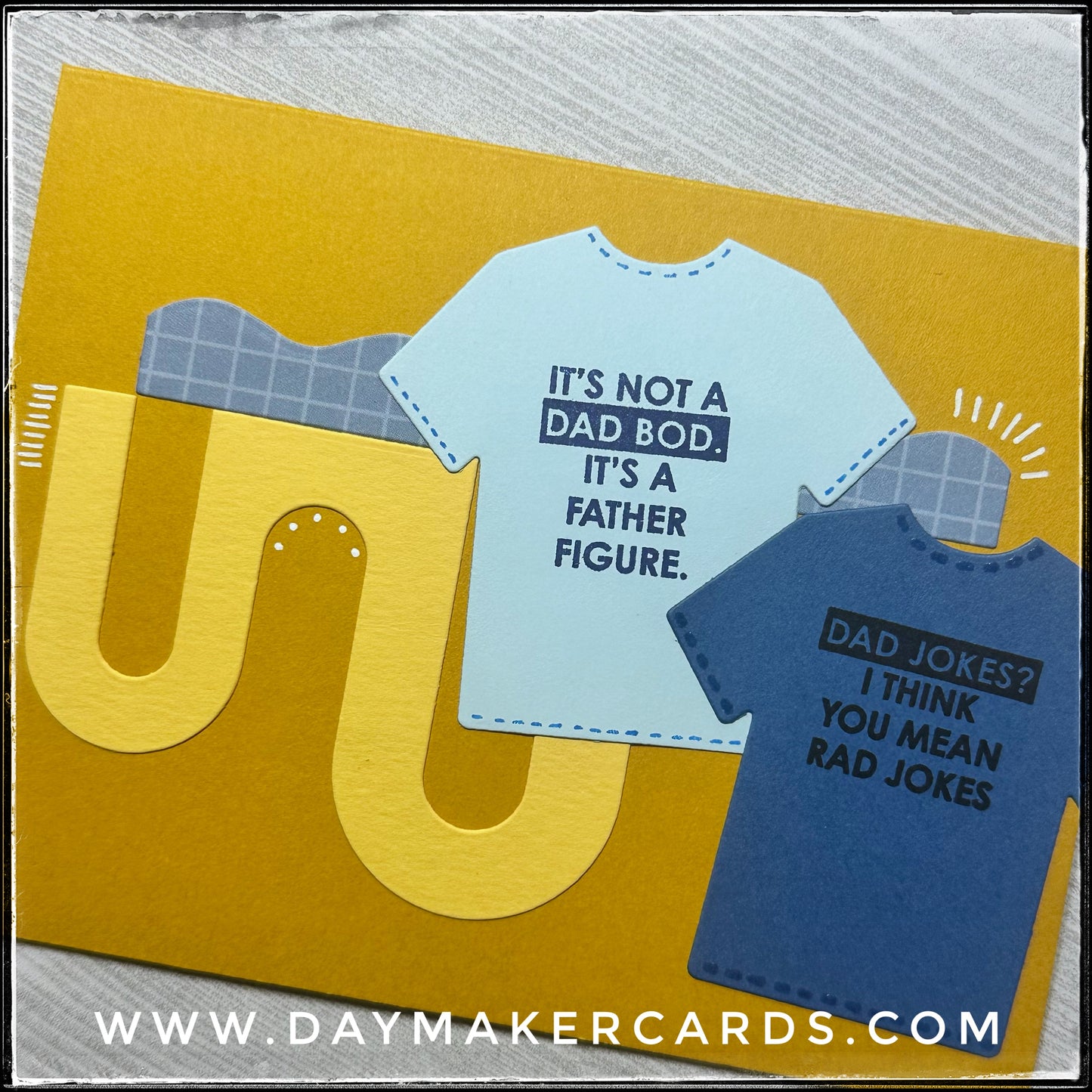 Dad Bod Handmade Card
