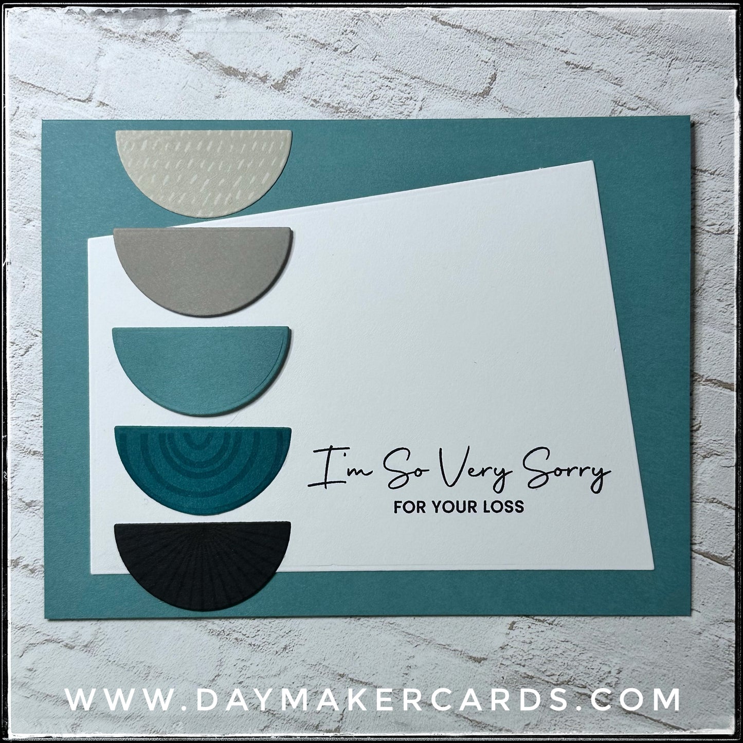 I'm So Very Sorry Handmade Card