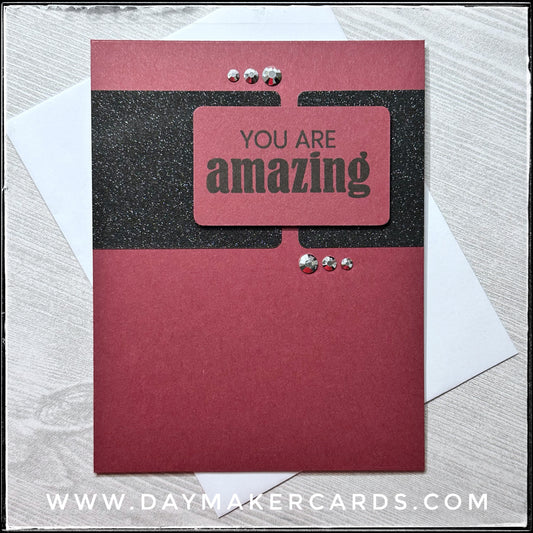 You Are Amazing Handmade Card