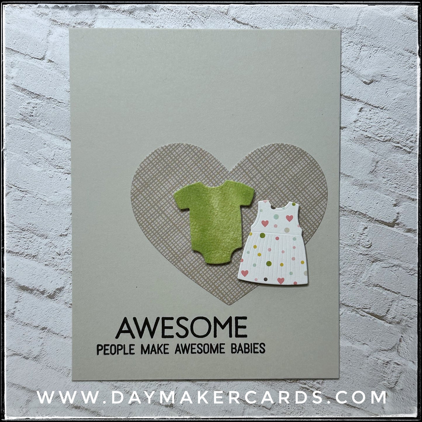 Awesome Babies Handmade Card