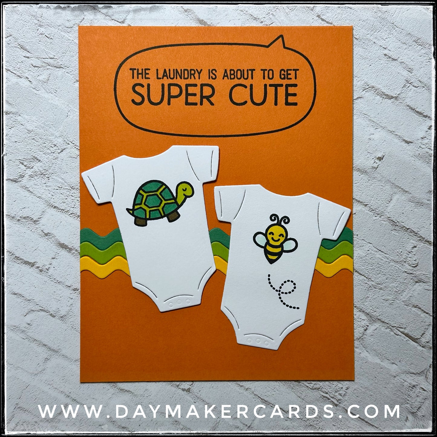 Super Cute Laundry Handmade Card