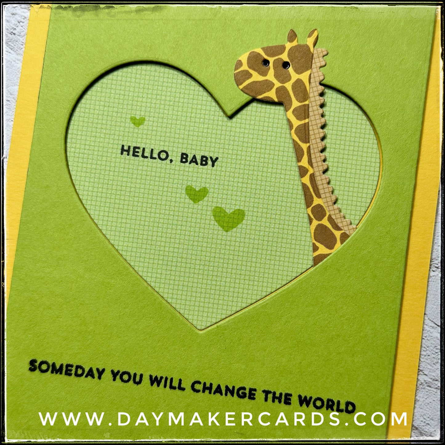 Change The World Handmade Card