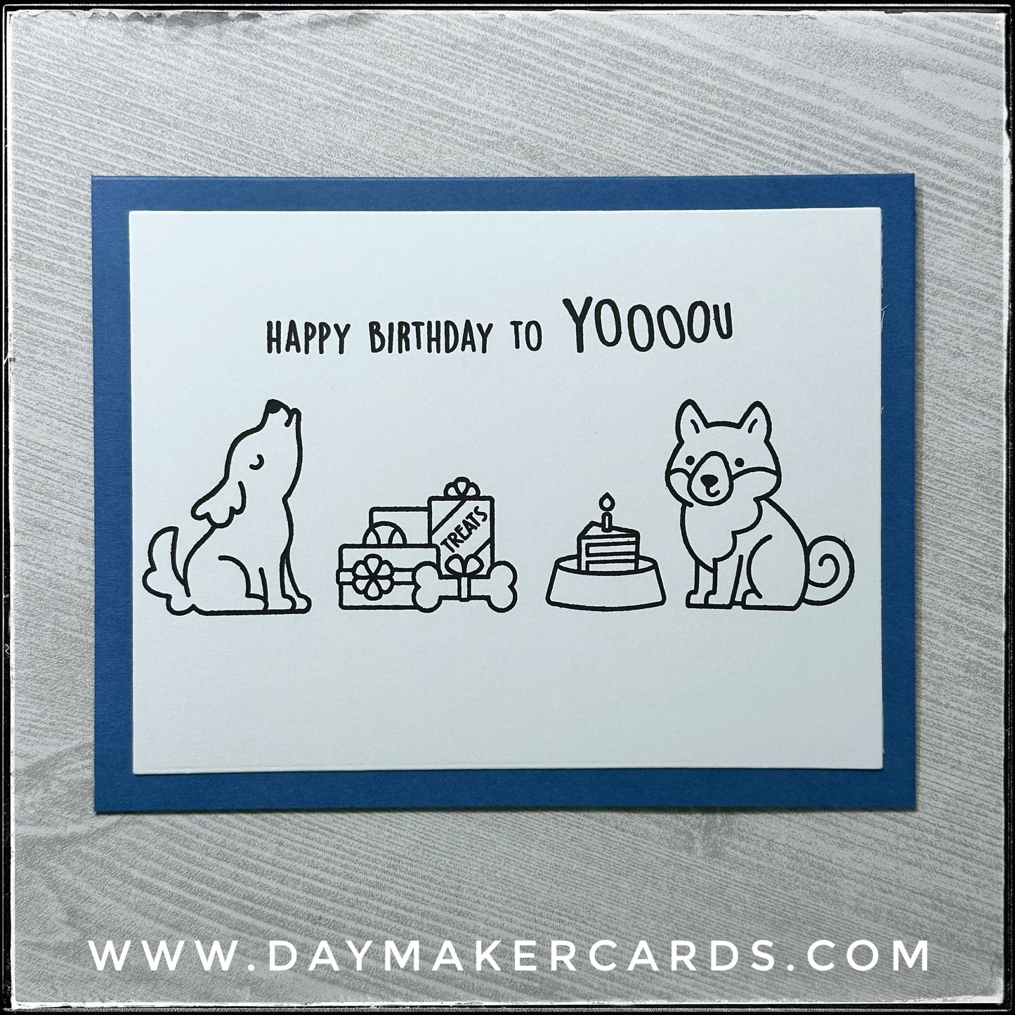 Happy Birthday To Yooou Handmade Card