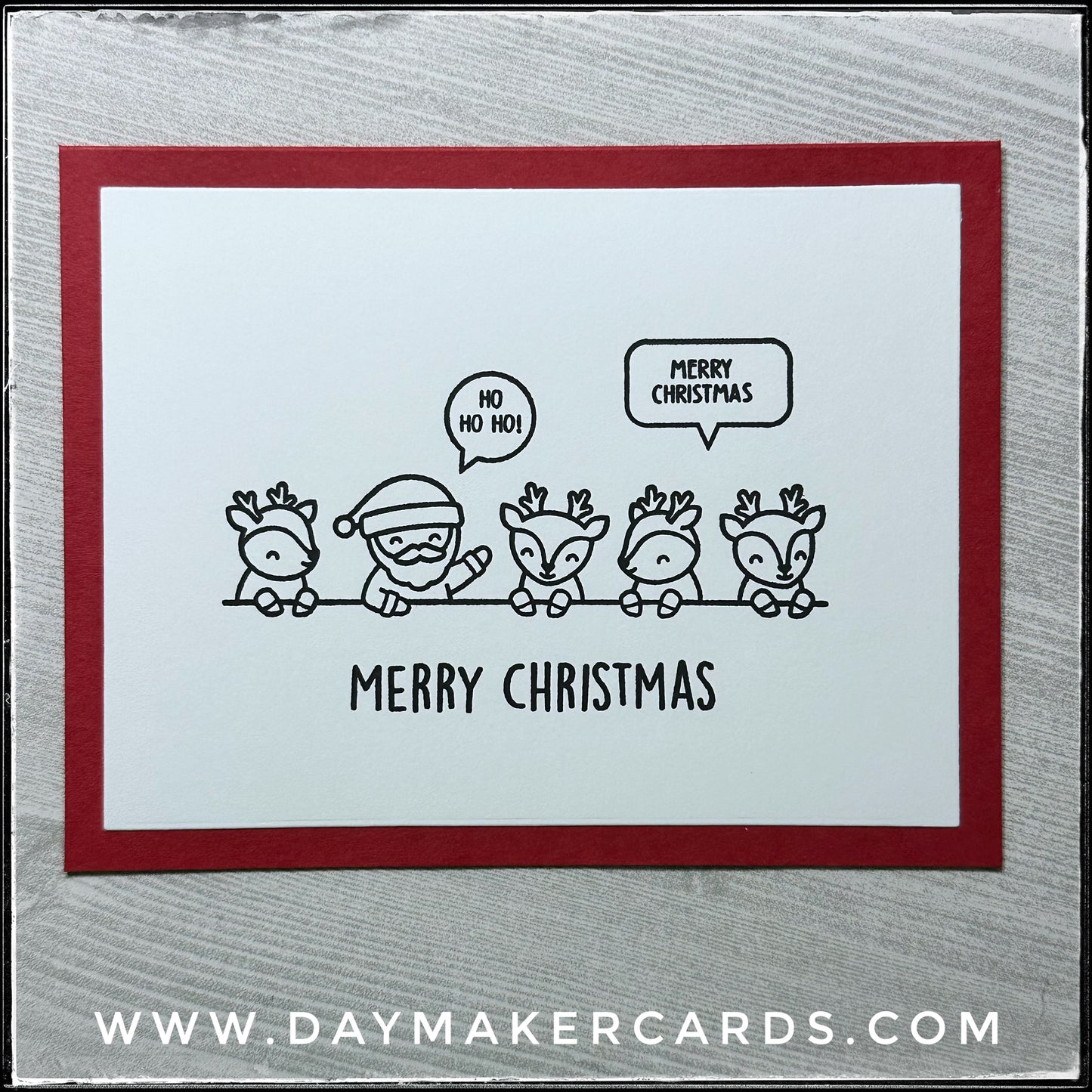Merry Christmas Handmade Card