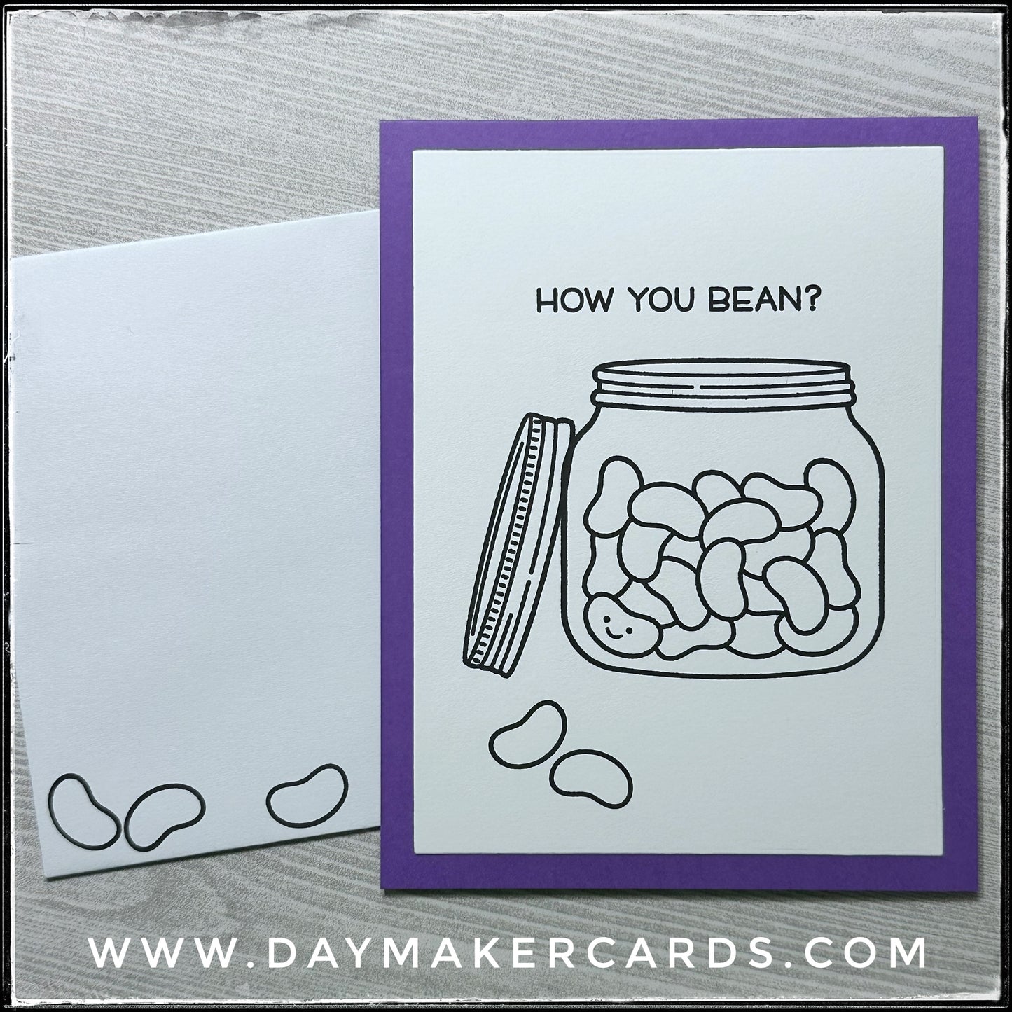 How You Bean? Handmade Card