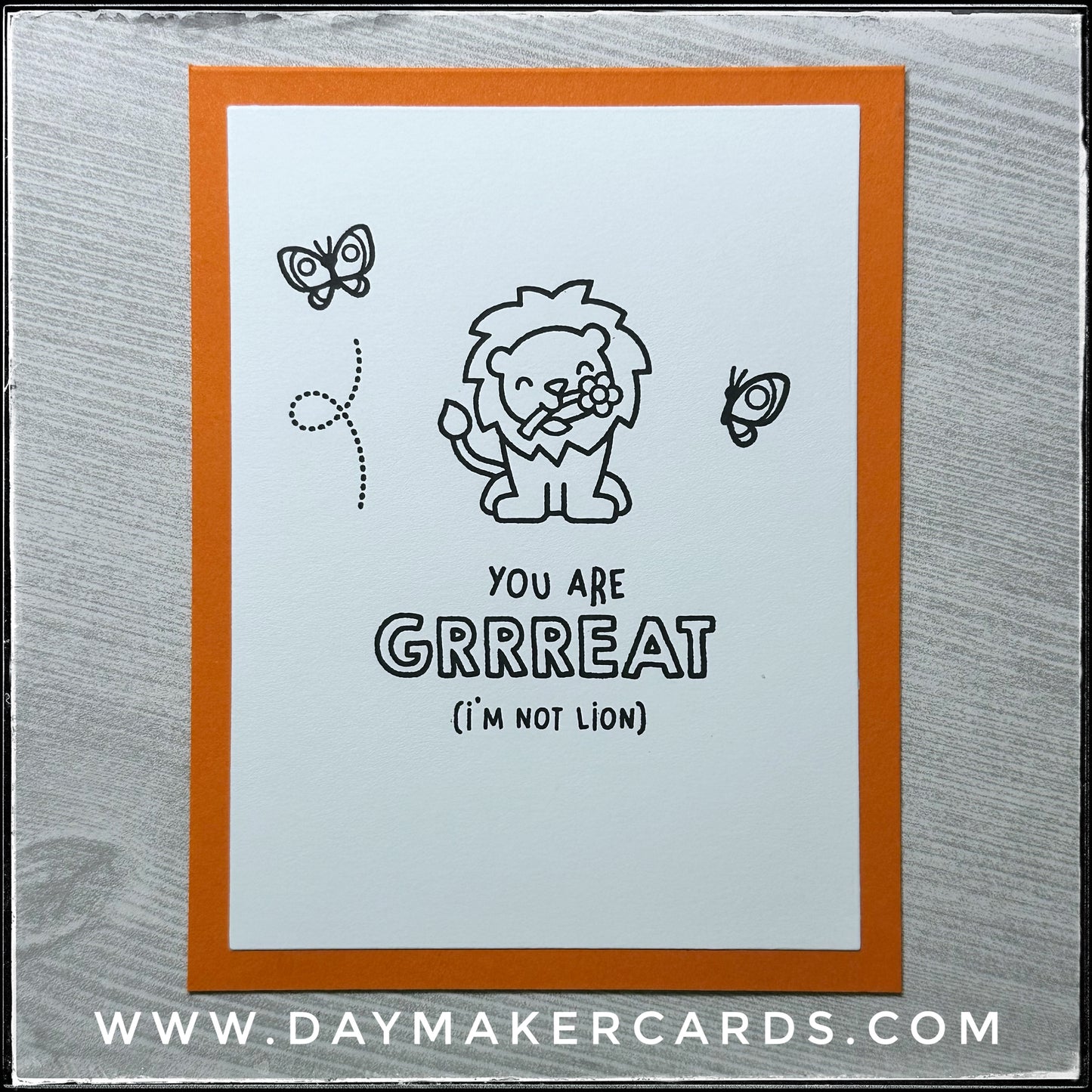 You're GRRREAT Handmade Card