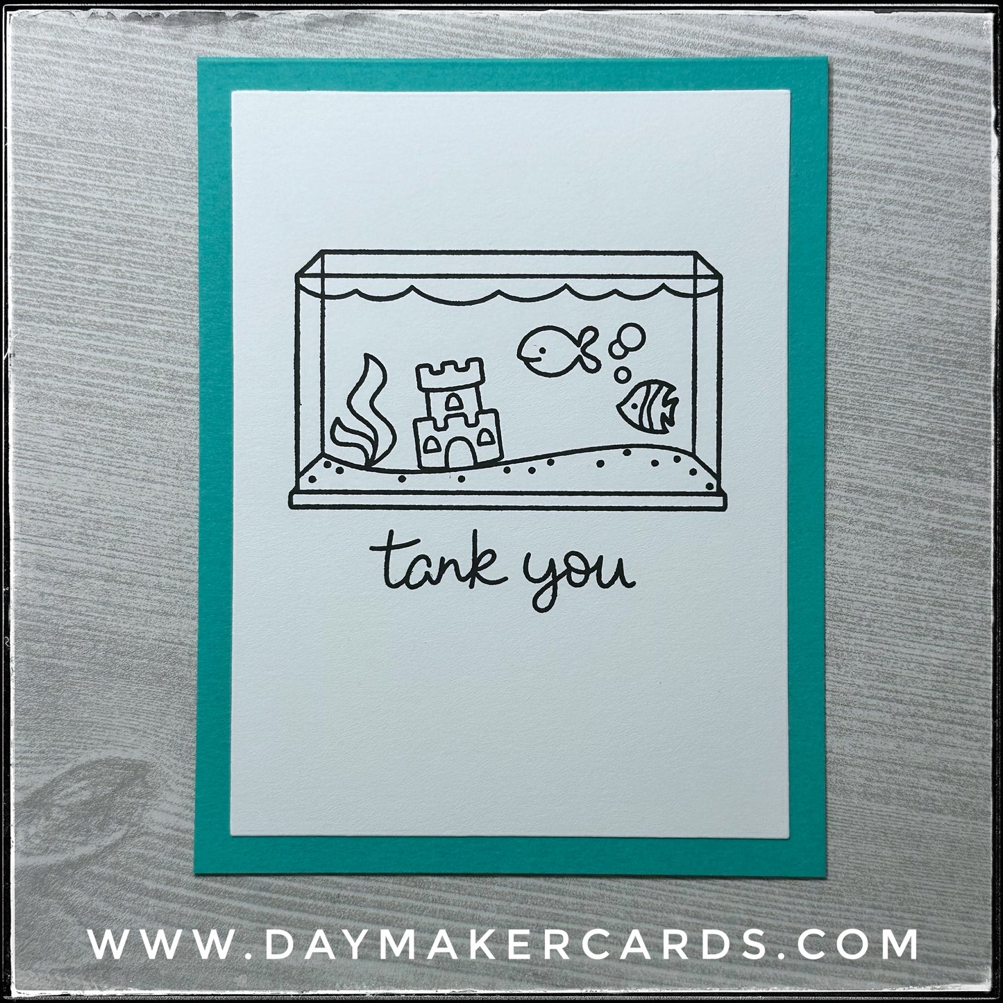 Tank You Handmade Card
