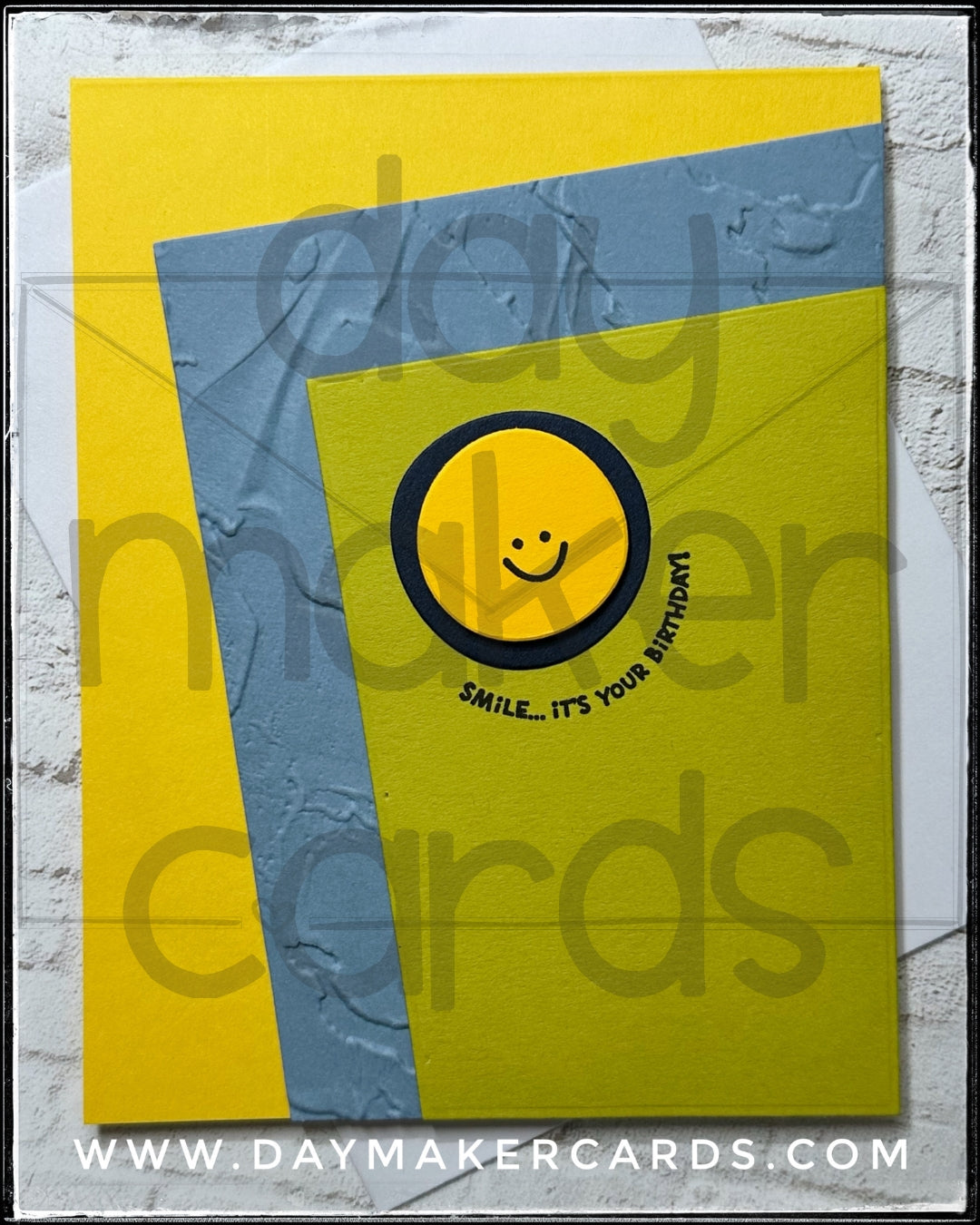 Smile ... It's Your Birthday Handmade Card