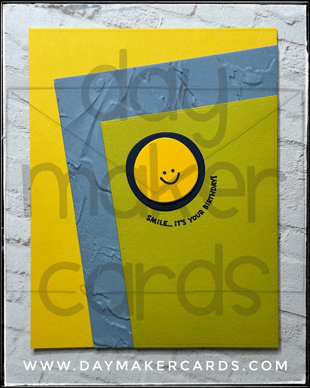 Smile ... It's Your Birthday Handmade Card