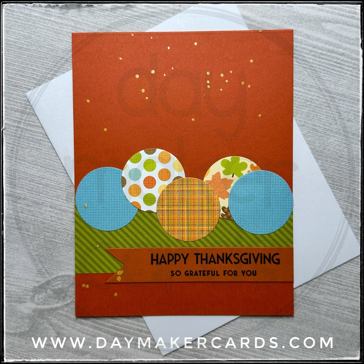 Happy Thanksgiving Handmade Card