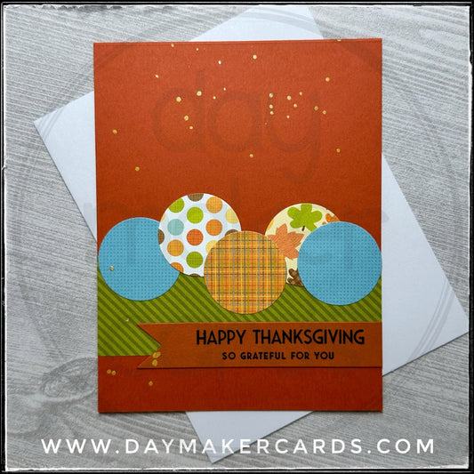 Happy Thanksgiving Handmade Card