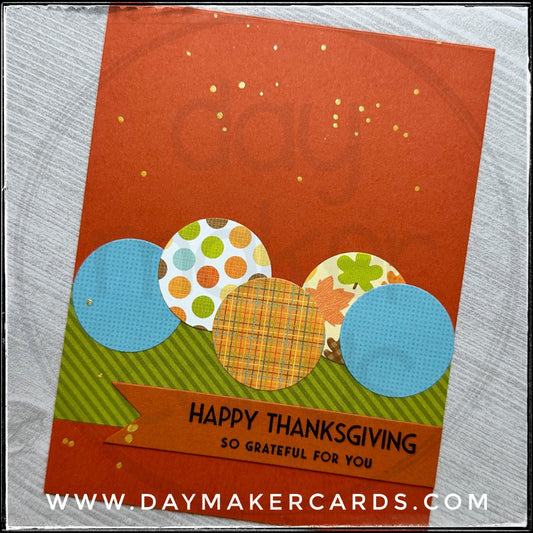 Happy Thanksgiving Handmade Card