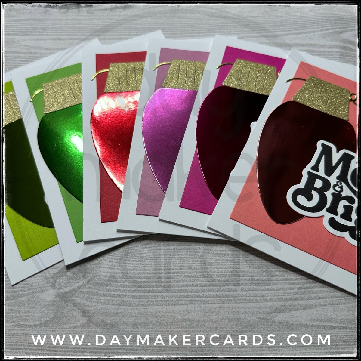 Set - Merry & Bright Handmade Cards