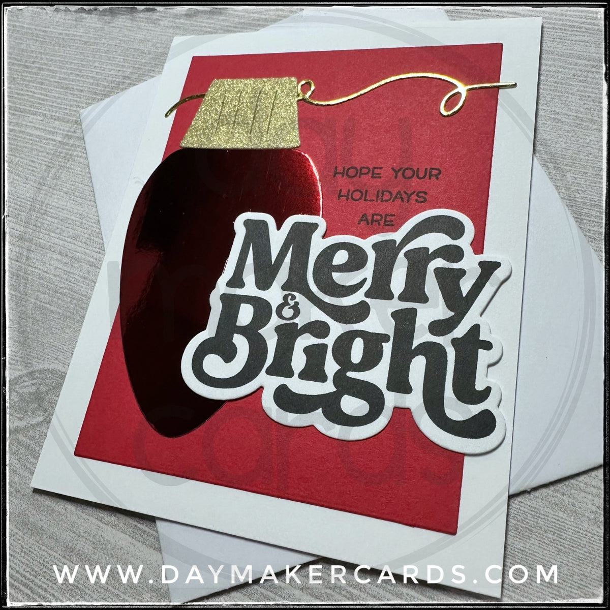 Set - Merry & Bright Handmade Cards