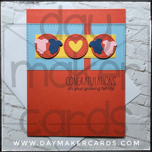 Growing Family Handmade Card