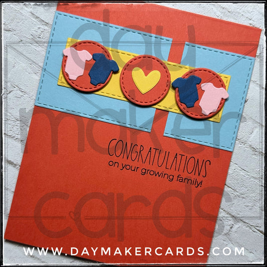 Growing Family Handmade Card