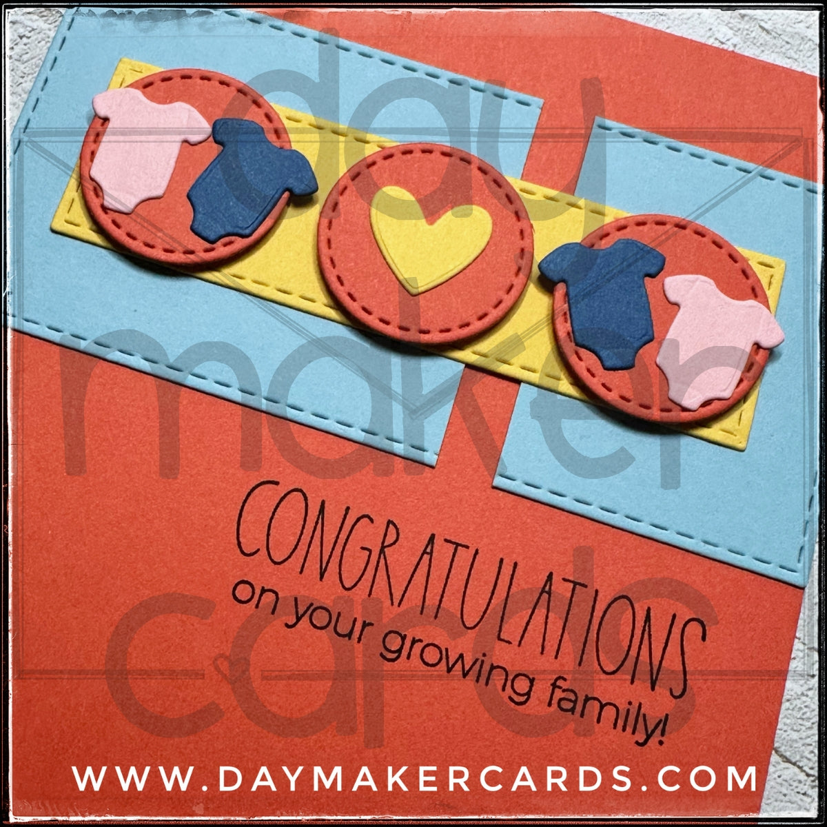 Growing Family Handmade Card