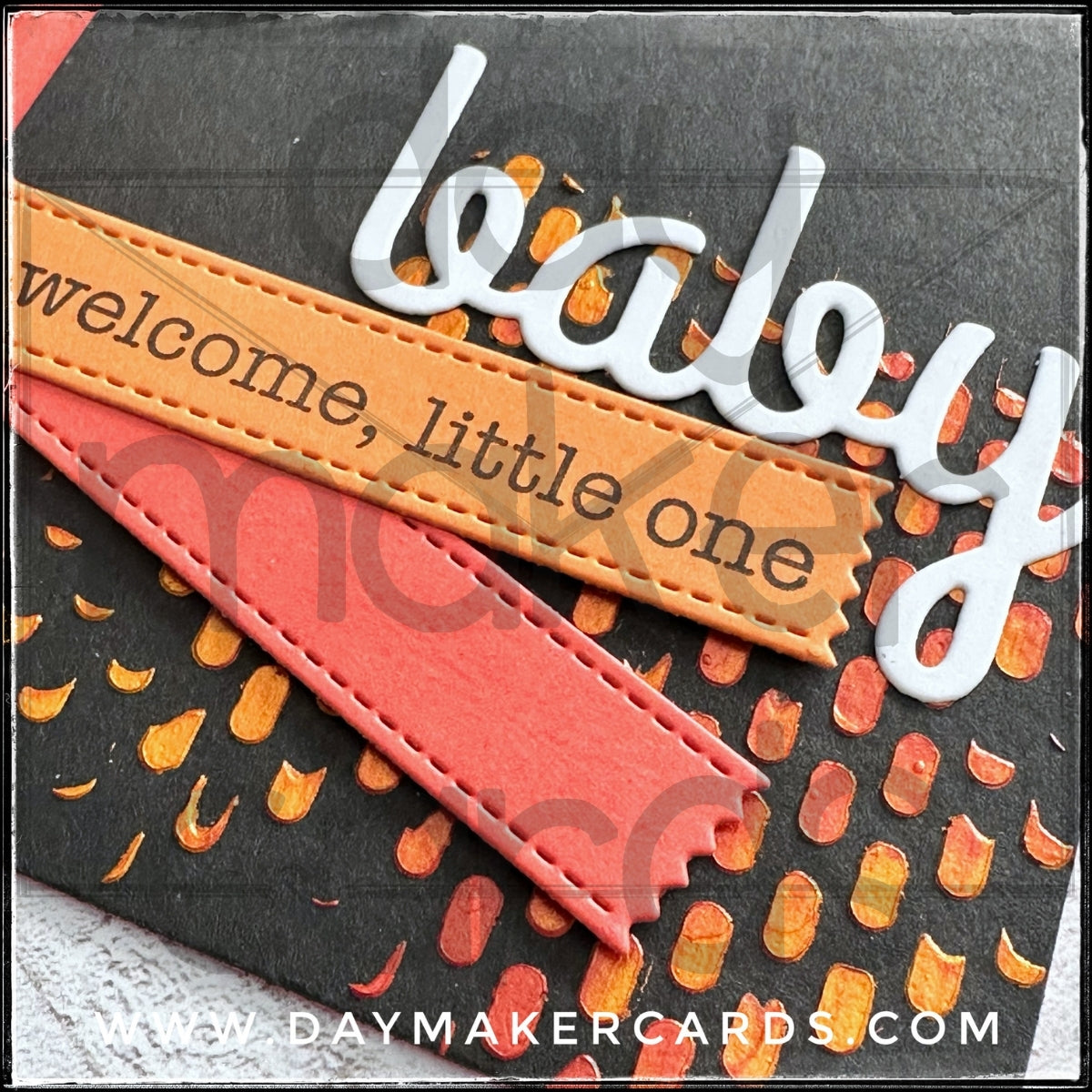 Welcome, Little One Handmade Card