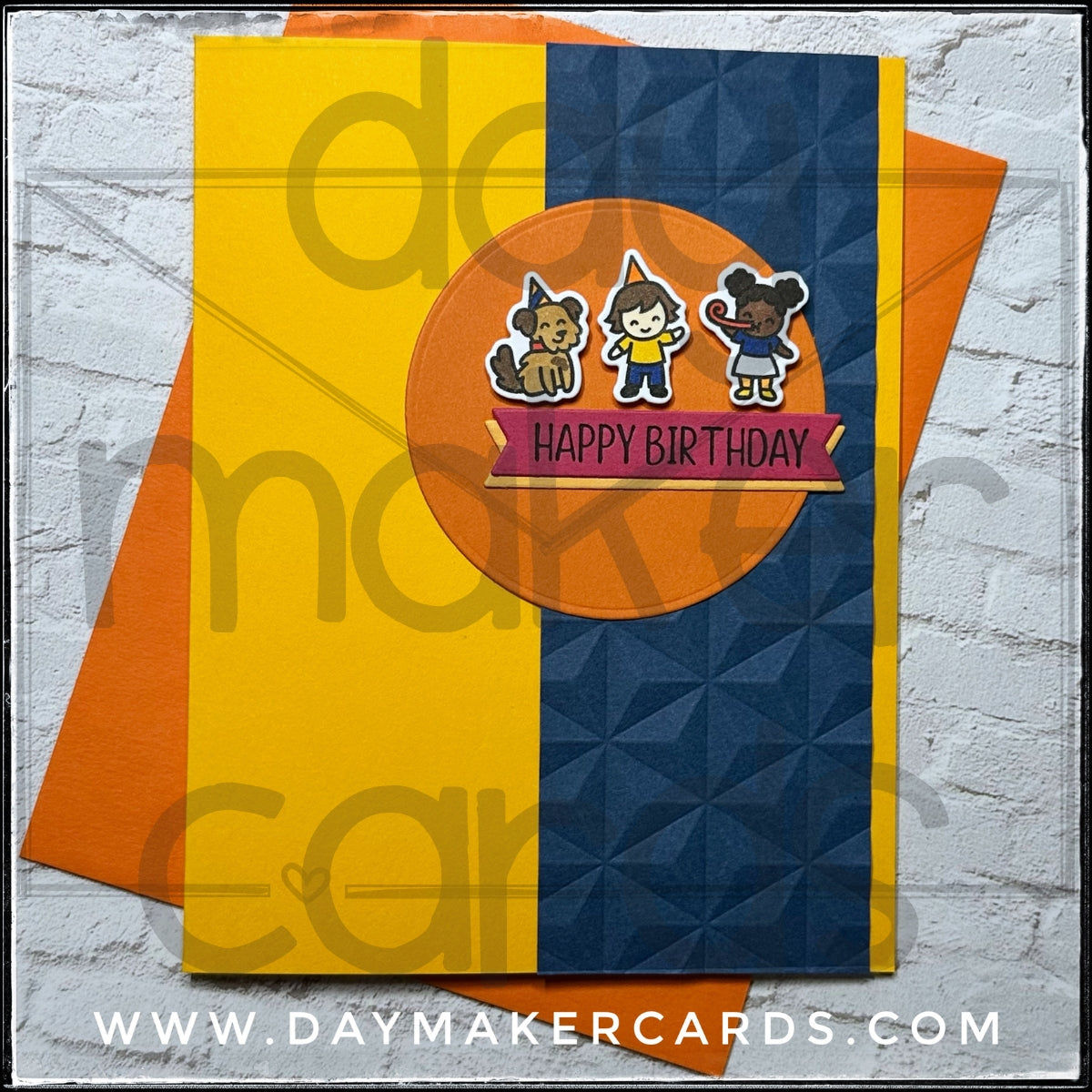 Happy Birthday Kids Handmade Card