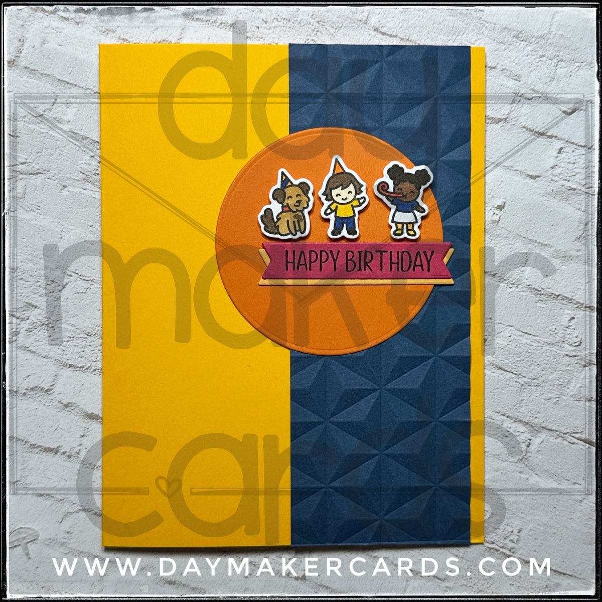 Happy Birthday Kids Handmade Card