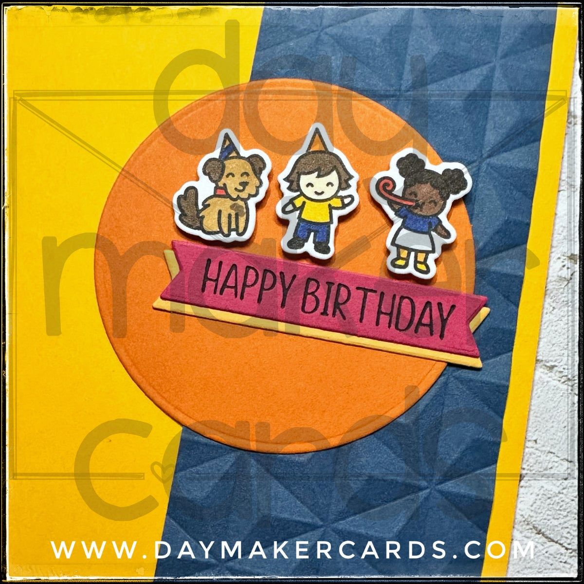 Happy Birthday Kids Handmade Card