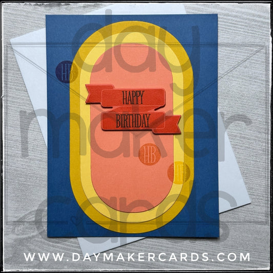 Happy Birthday Banner Handmade Card