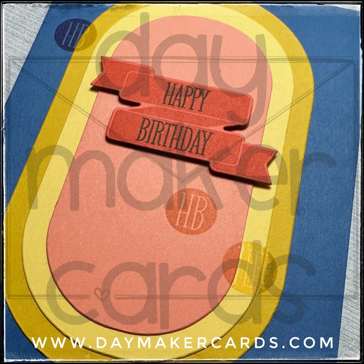 Happy Birthday Banner Handmade Card