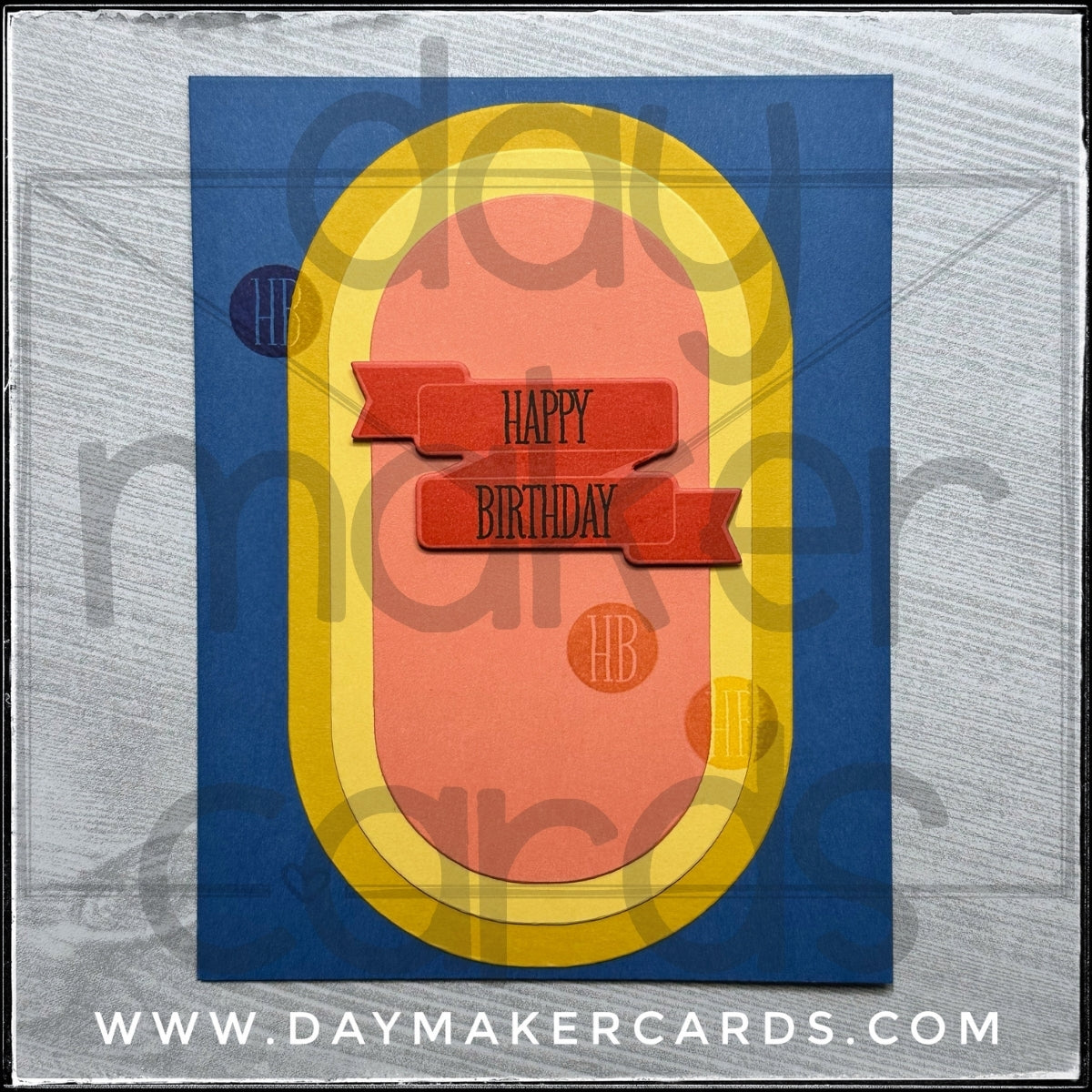 Happy Birthday Banner Handmade Card