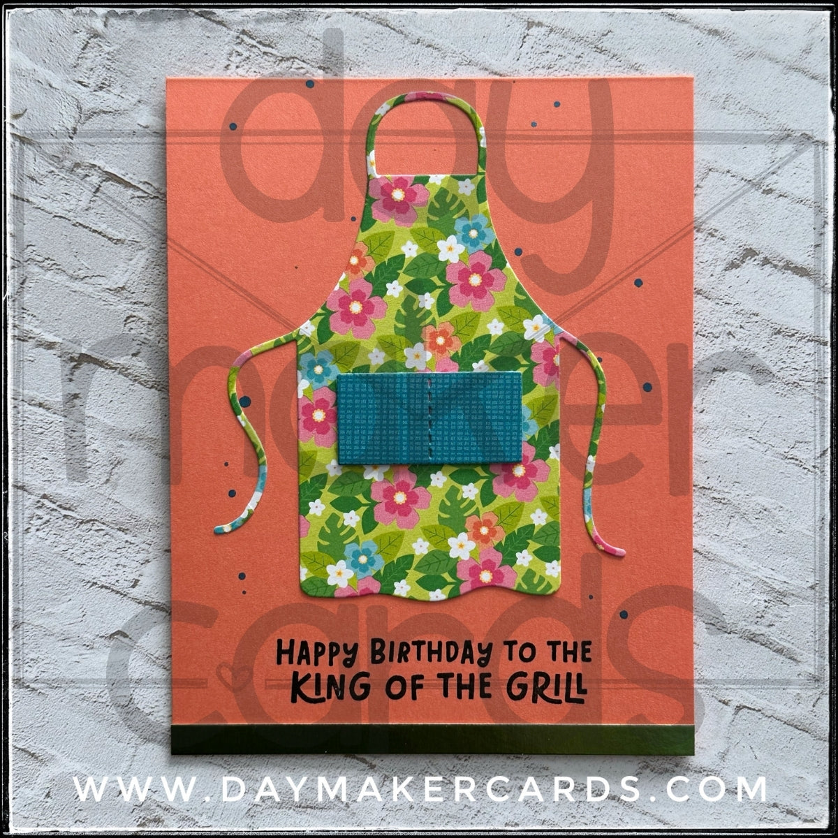 King Of The Grill Handmade Card