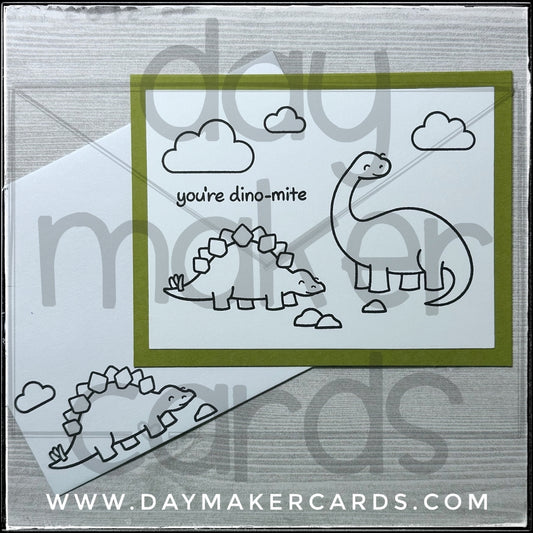 You're Dino-Mite Handmade Card
