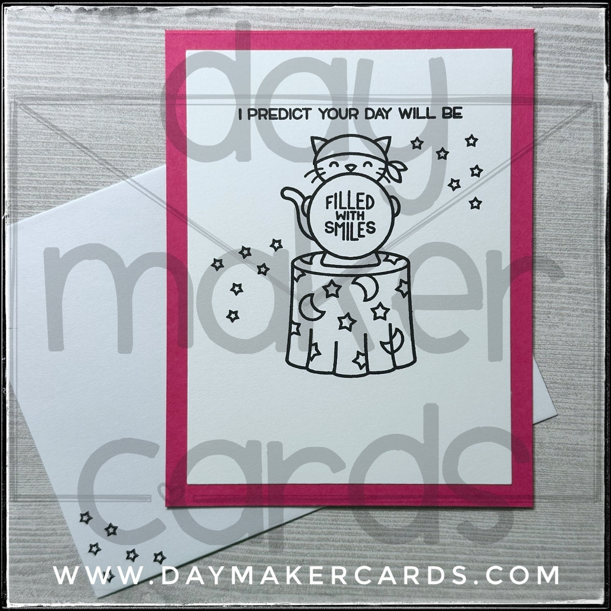Filled With Smiles Handmade Card