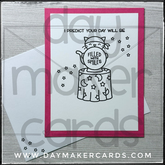 Filled With Smiles Handmade Card