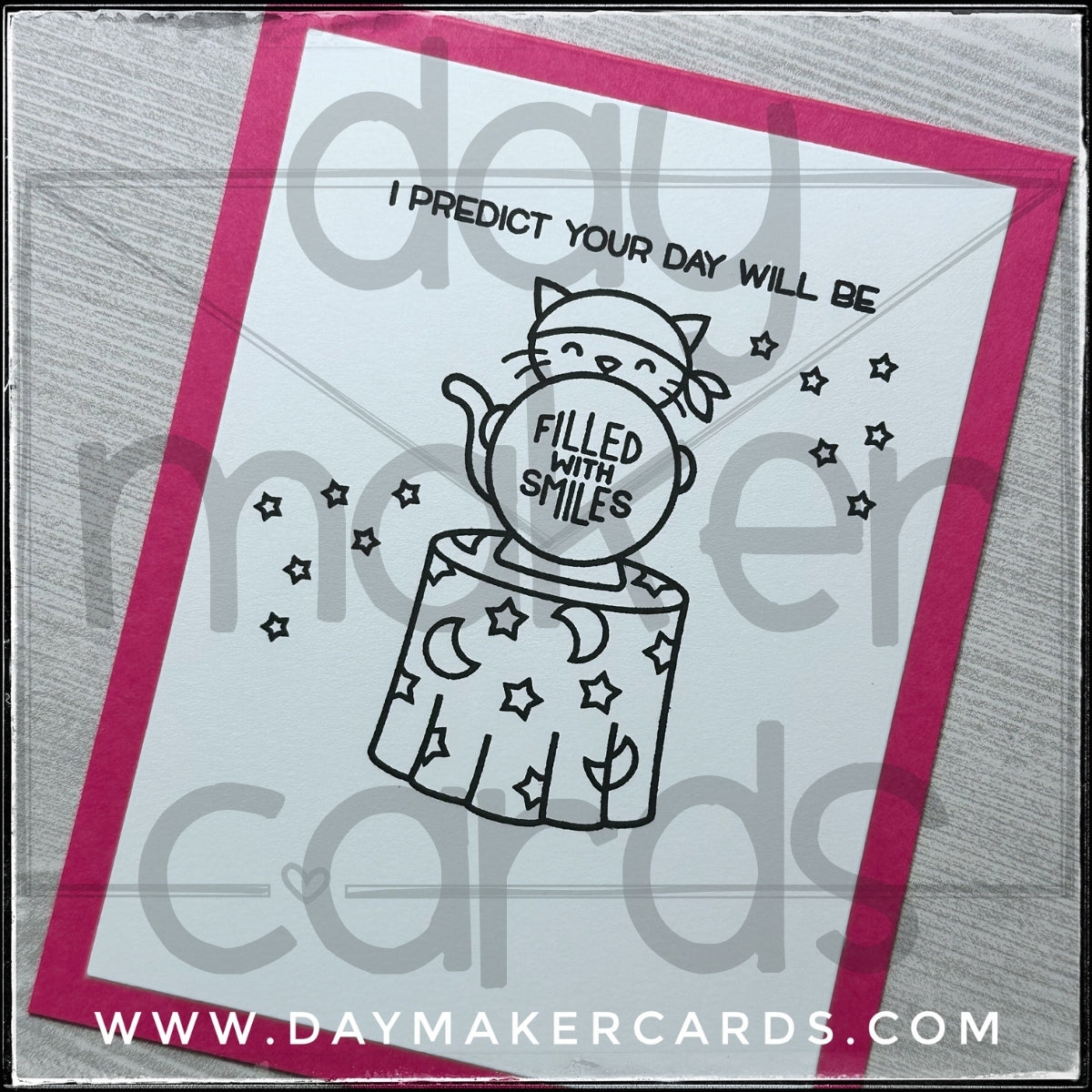 Filled With Smiles Handmade Card