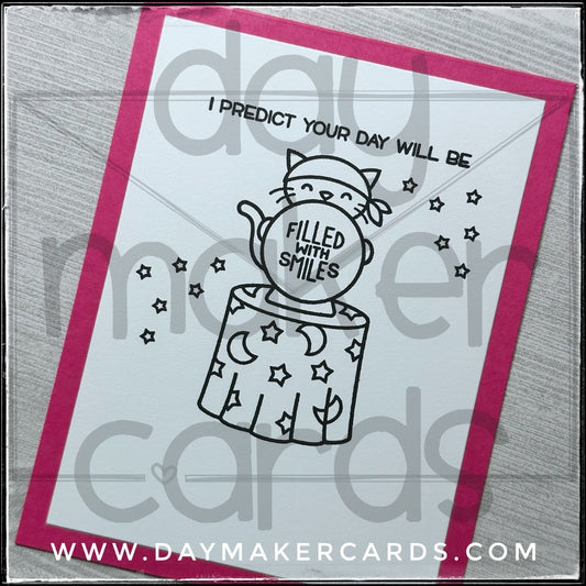 Filled With Smiles Handmade Card