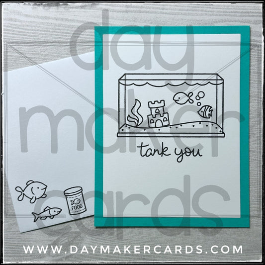 Tank You Handmade Card