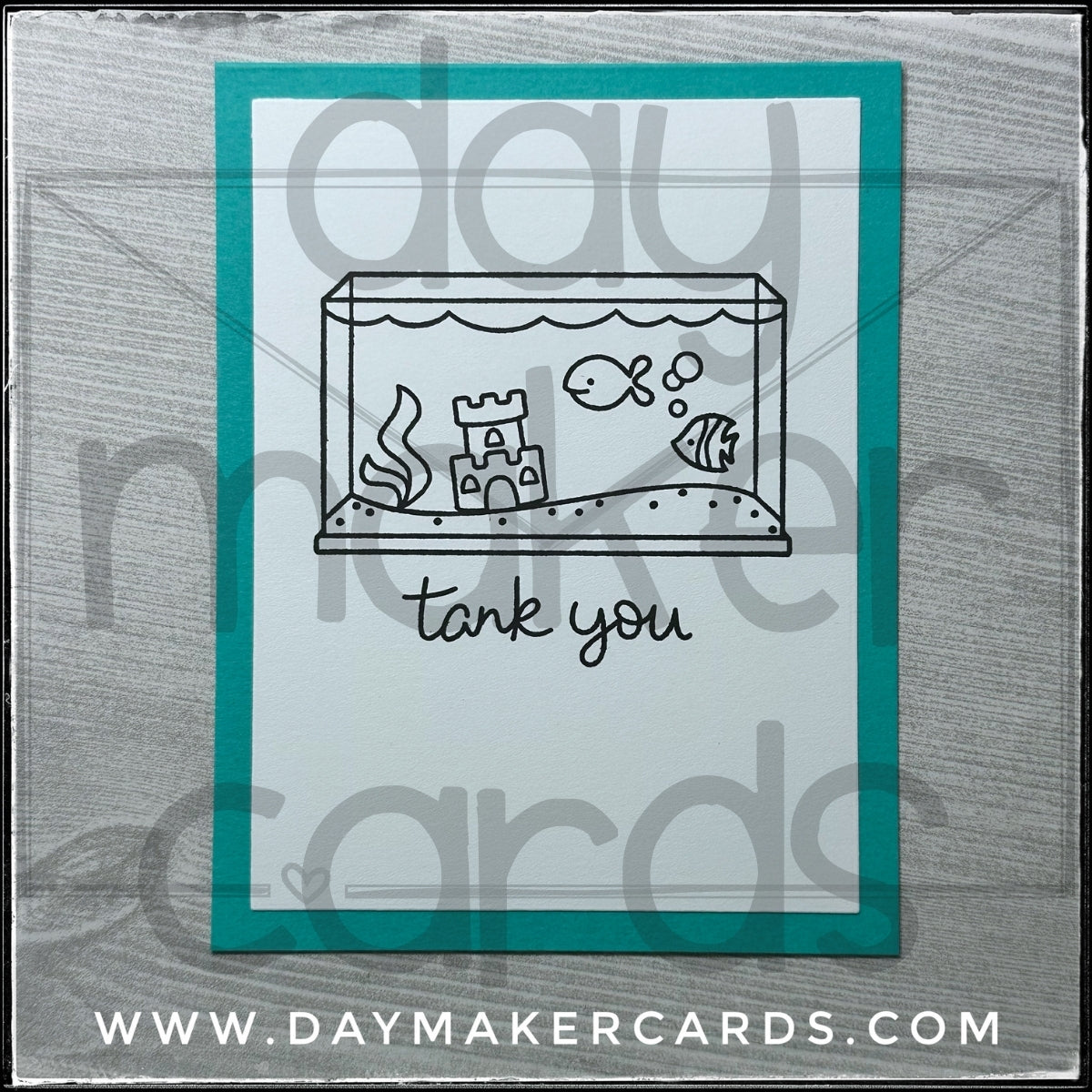 Tank You Handmade Card