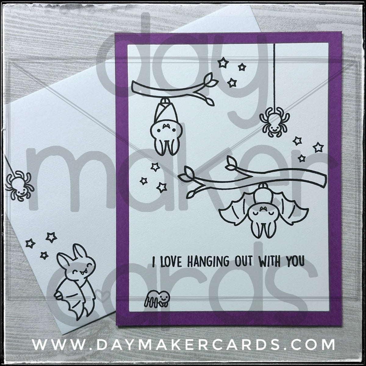 I Love Hanging Out Handmade Card