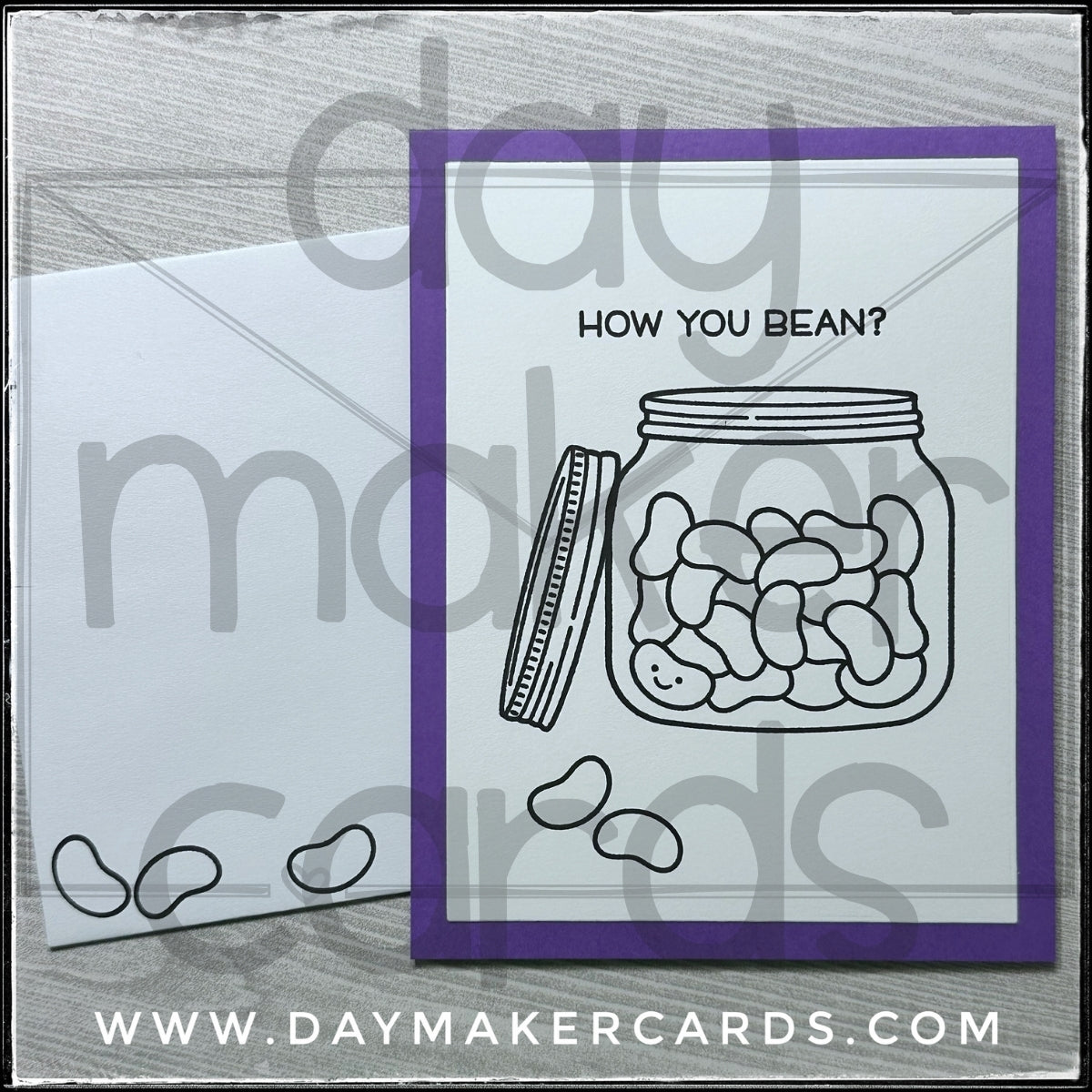 How You Bean? Handmade Card
